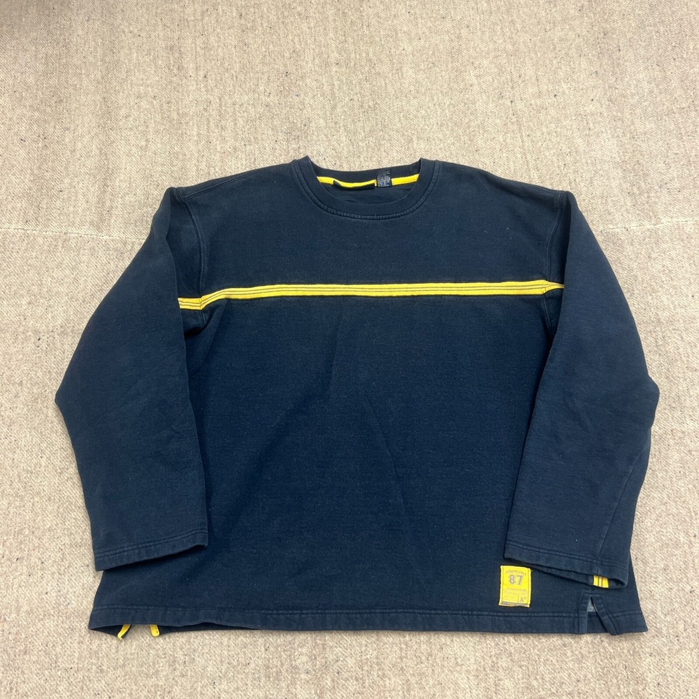 Vintage Aeropostale Sweatshirt Mens Large Blue 1990s